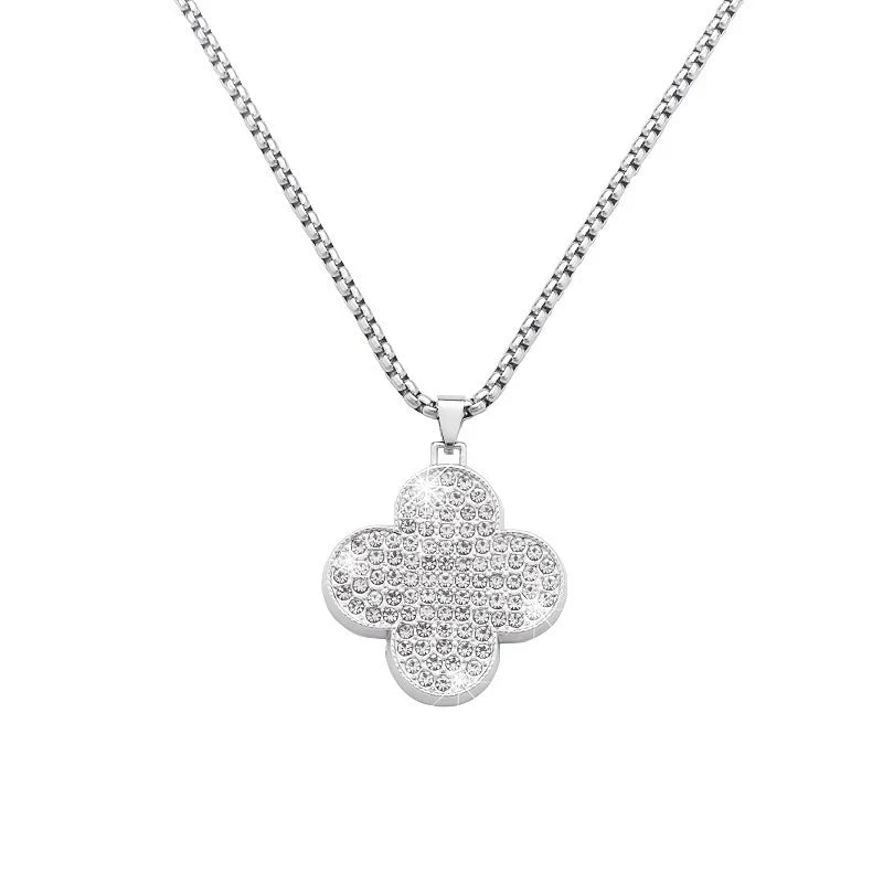 Lucky Bloom Silver Chain