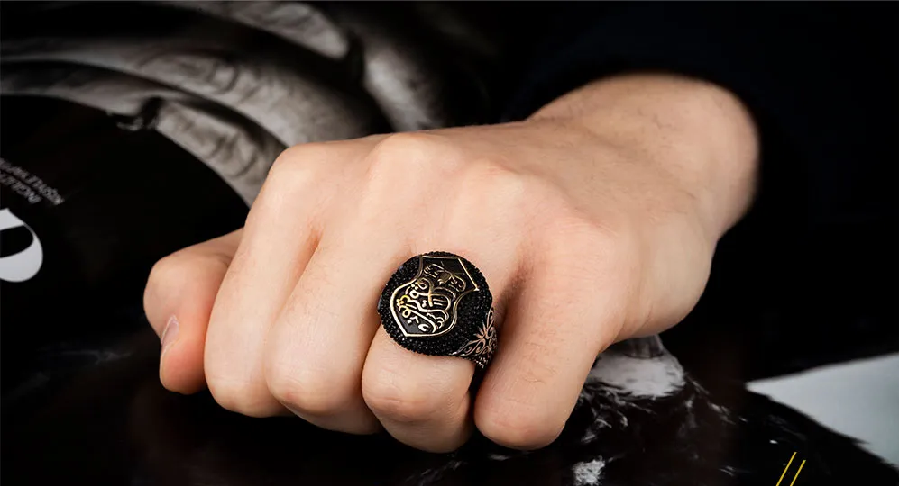 Stoneless Nalain Pak Oval Silver Ring