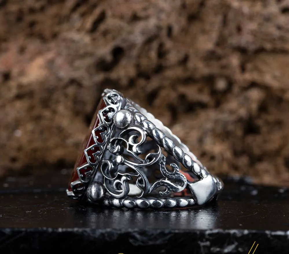 Prophet Muhammad Aqeeq Ring