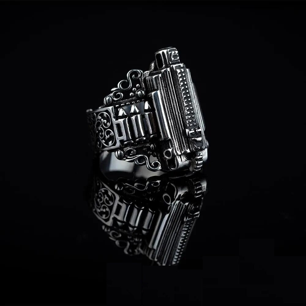 Gun Figure Exclusive Silver Ring