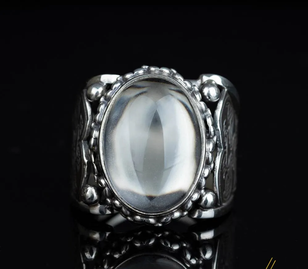 Kanuni Collection Dur Al Najaf Silver Men Ring