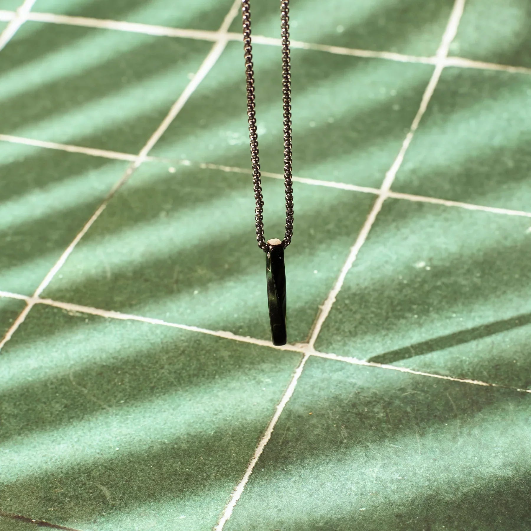 Collier Black Chain