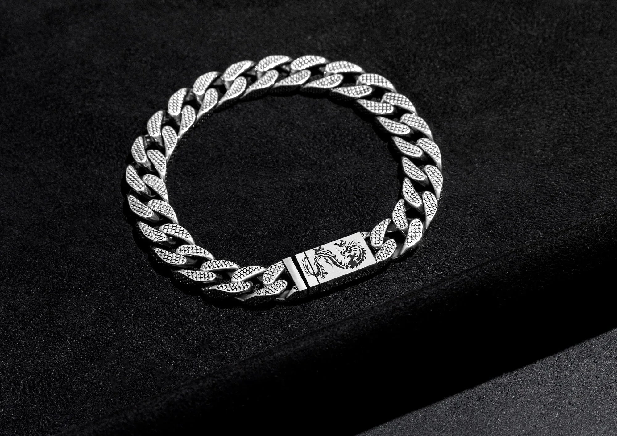 Zen Balance Revolving Medallion Men Bracelet