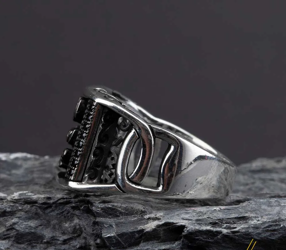 Exclusive Rectangle Seal of Prophet Mohammad Men Ring