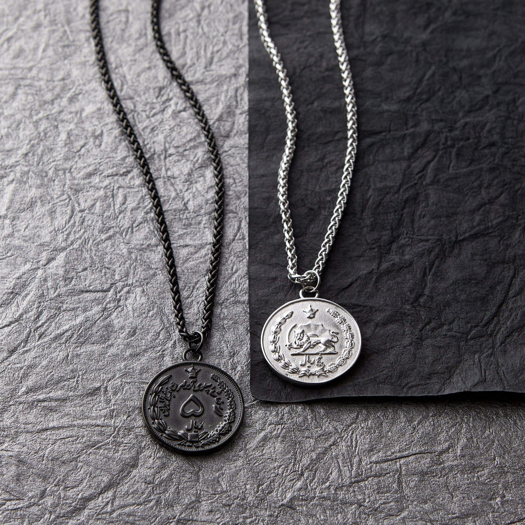 Country Coin Necklace  Men