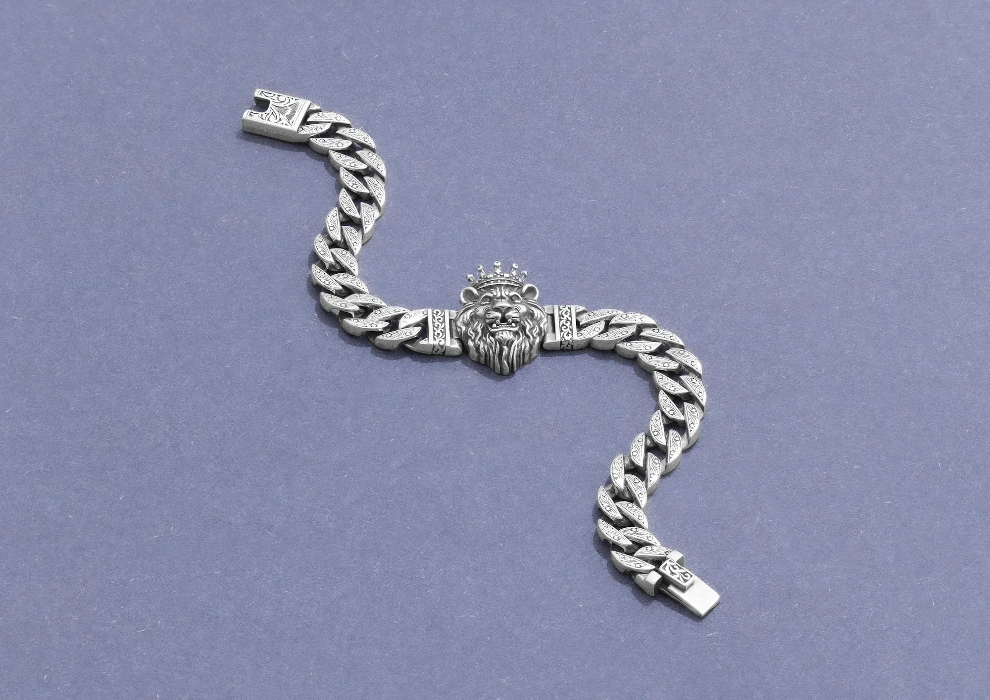 Lion King Oxidised Bracelet