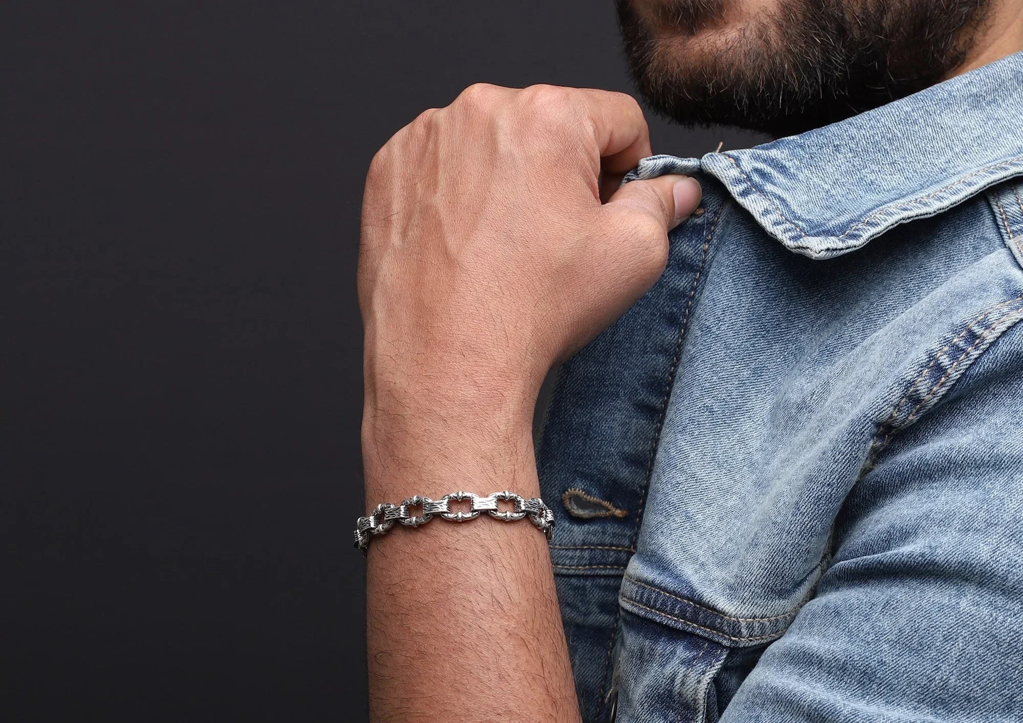 Victorian Chain Men Bracelet