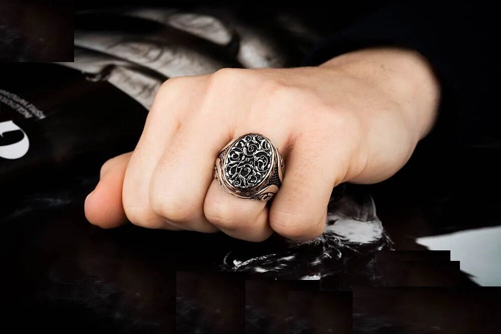 Exclusive Design Stoneless Silver Ring No4