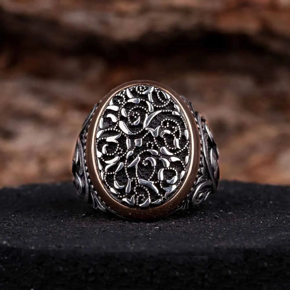 Oval Exclusive Stoneless Silver Ring