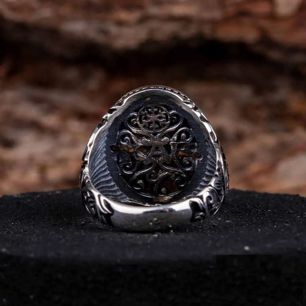 Oval Exclusive Stoneless Silver Ring