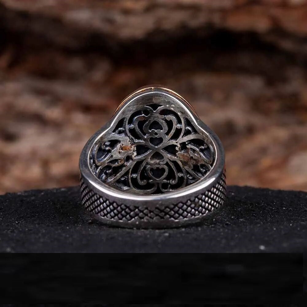 Exclusive Design Stoneless Silver Ring No2