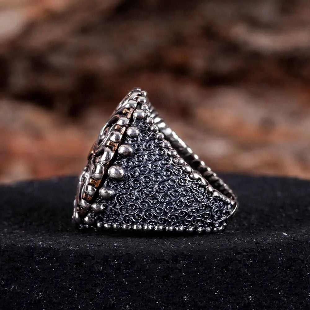 Exclusive Design Stoneless Silver Ring No3