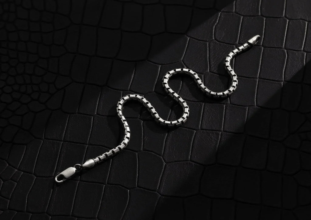Classic Box Link Men Bracelet