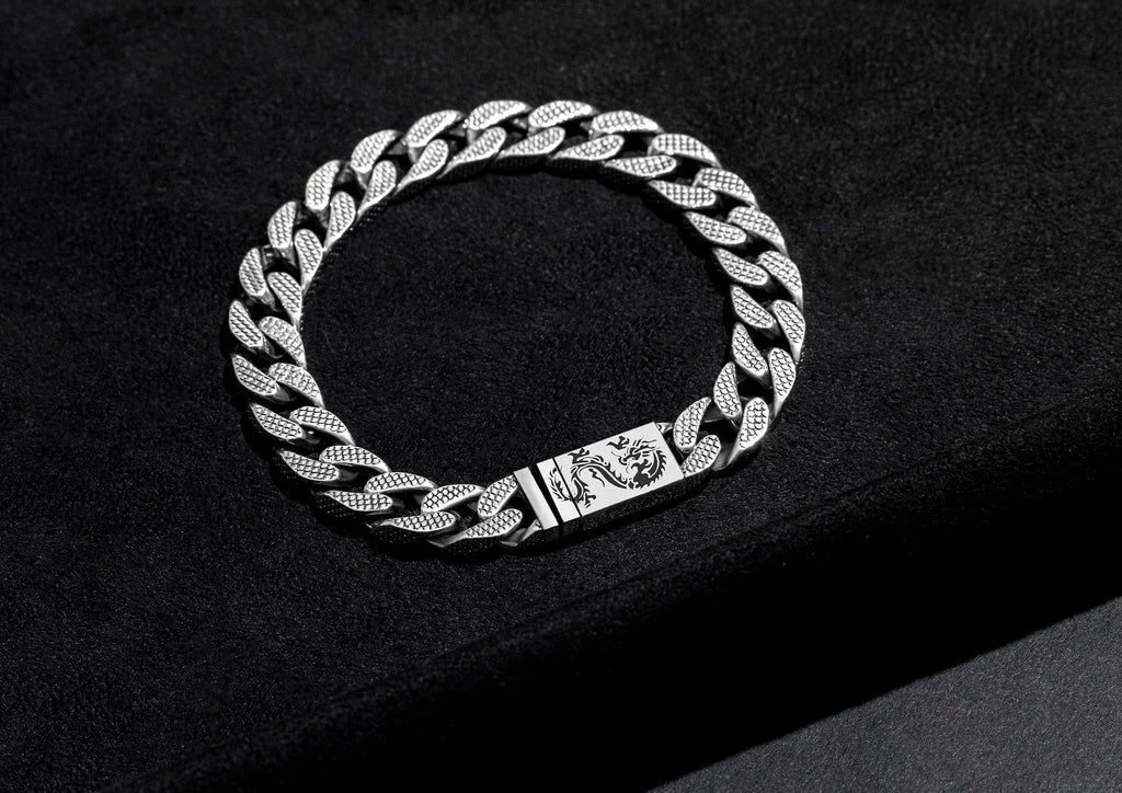Zen Balance Revolving Medallion Men Bracelet