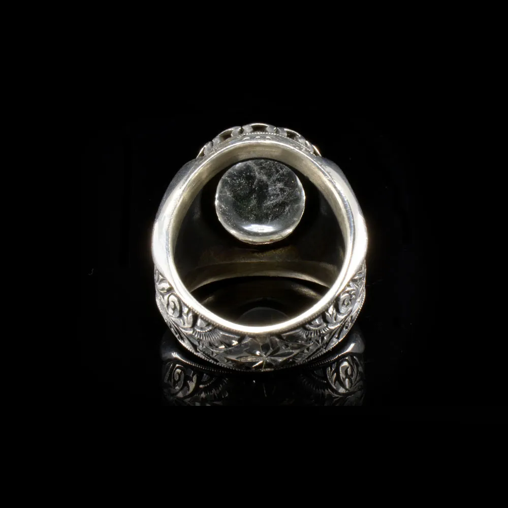 Handcraft Dur Al Najaf 925 Silver Men Ring