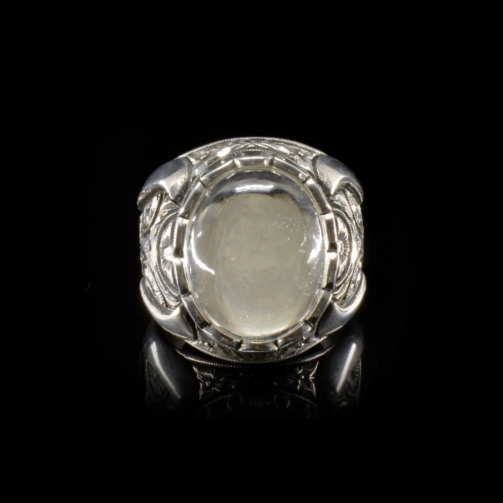 Handcraft Dur Al Najaf 925 Silver Men Ring