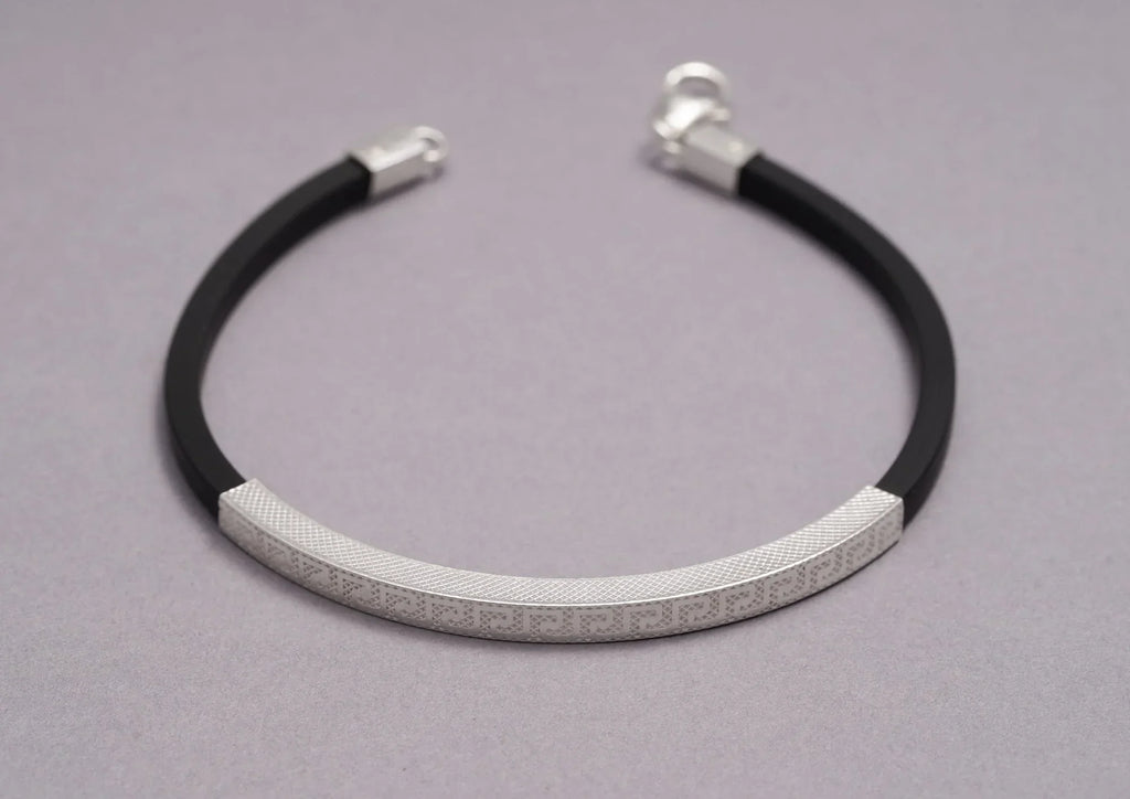 Greek Key Wrist Men  Band