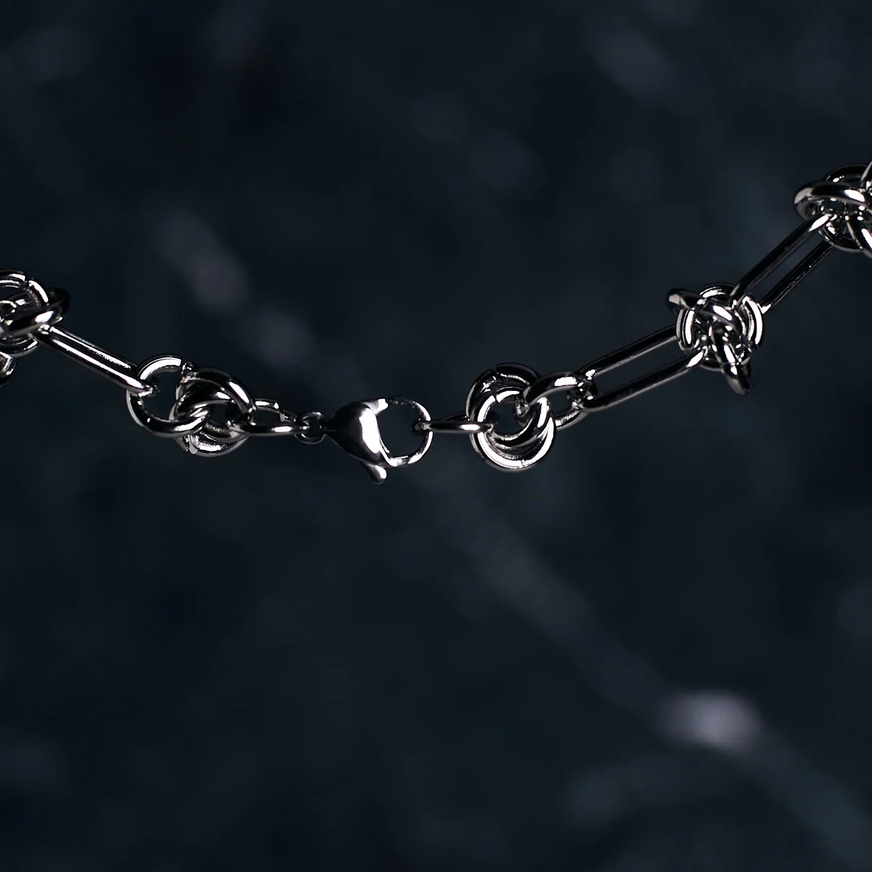 Silver Chevron Cool Chain