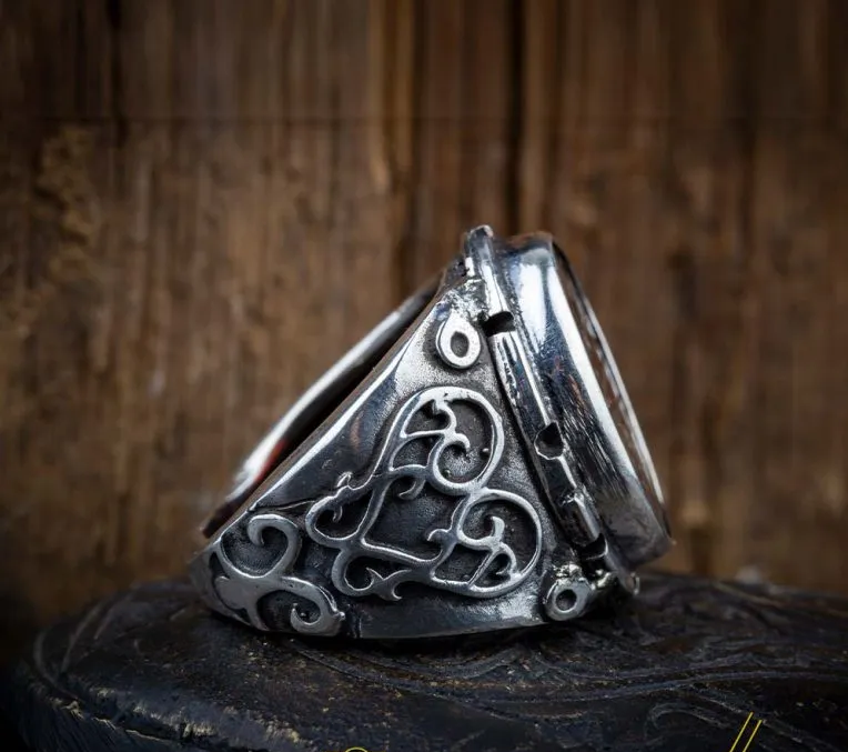 Red Yemeni Aqeeq Hasbunallahu Wa Ni’mal Wakeel Ring