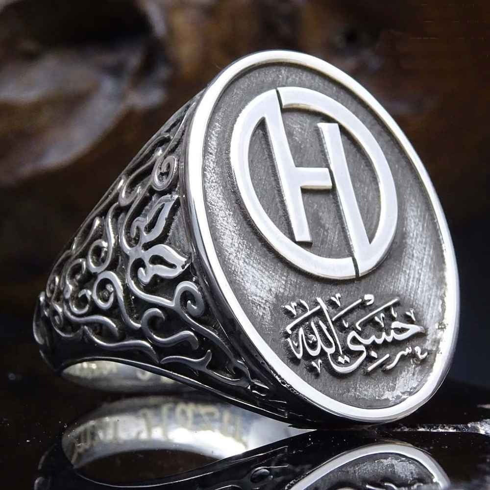 Customizable No Stone Elegant 925 Sterling Silver Mens Ring