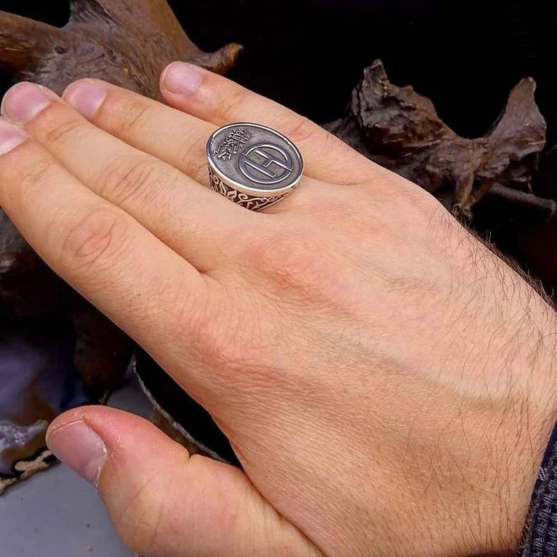 Customizable No Stone Elegant 925 Sterling Silver Mens Ring